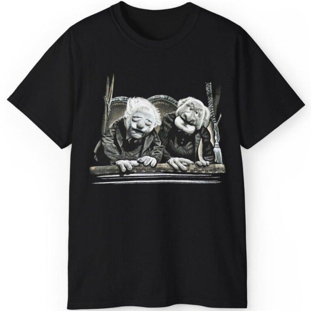 Muppets Statler And Waldorf Tee Retro Cartoon Humor T Shirt